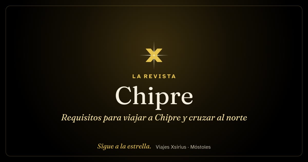 Requisitos para viajar a Chipre y cruzar al norte