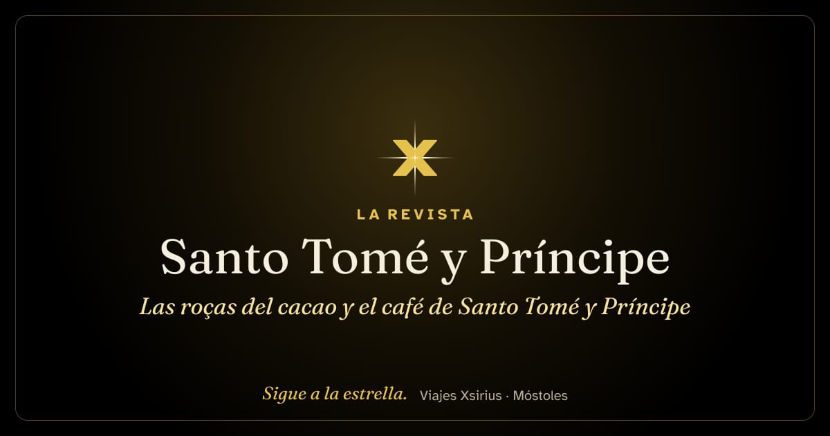 Las roças del cacao y el café de Santo Tomé y Príncipe