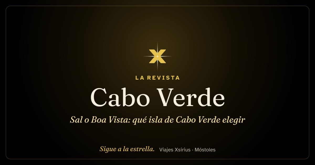 Sal o Boa Vista: qué isla de Cabo Verde elegir