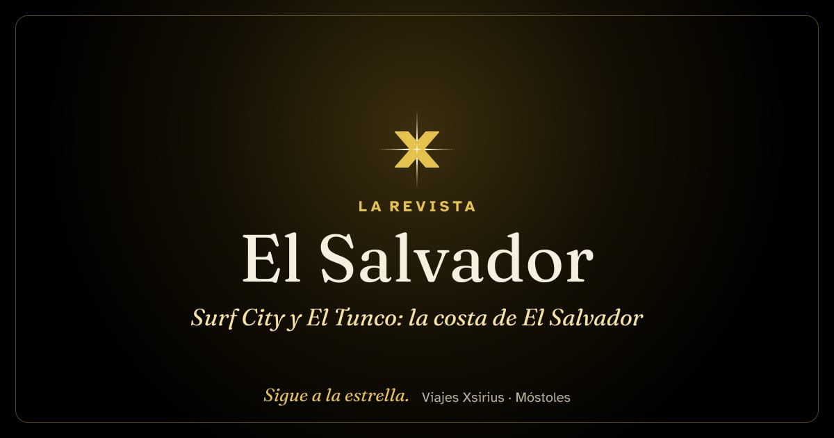 Surf City y El Tunco: la costa de El Salvador