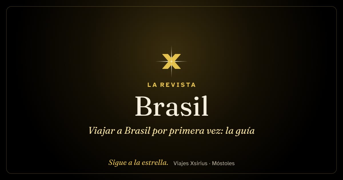 Viajar a Brasil por primera vez: la guía