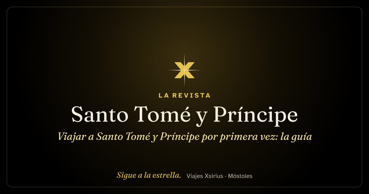 Viajar a Santo Tomé y Príncipe por primera vez: la guía