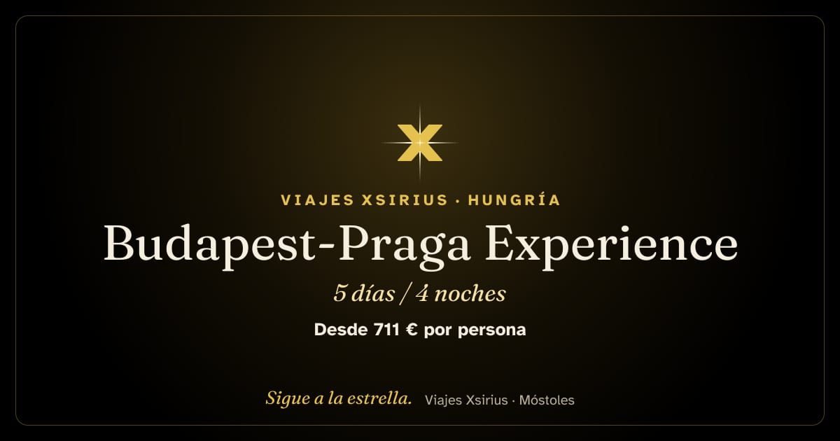 Budapest-Praga Experience: Hungría, Eslovaquia y República Checa, 5 días / 4 noches