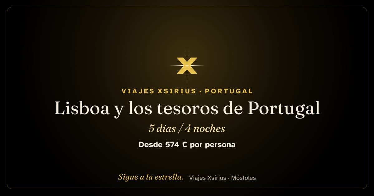 Lisboa y los tesoros de Portugal: Portugal, 5 días / 4 noches