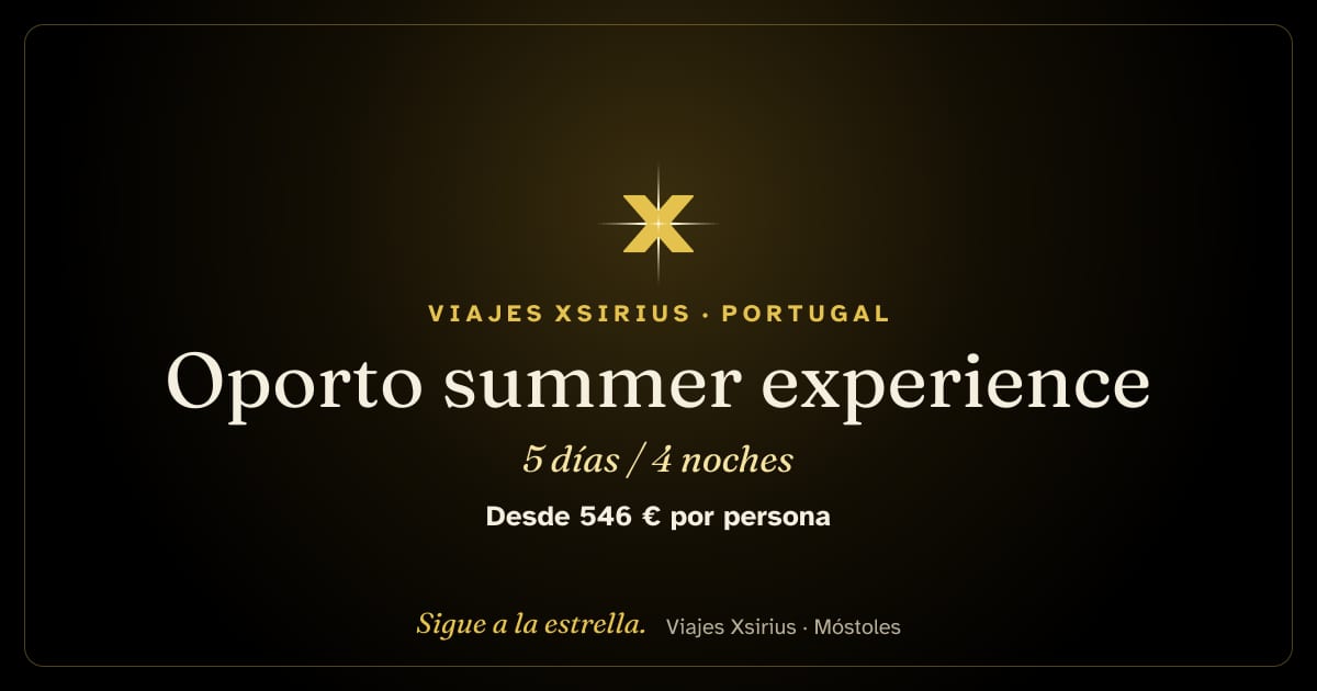 Oporto summer experience: Portugal, 5 días / 4 noches
