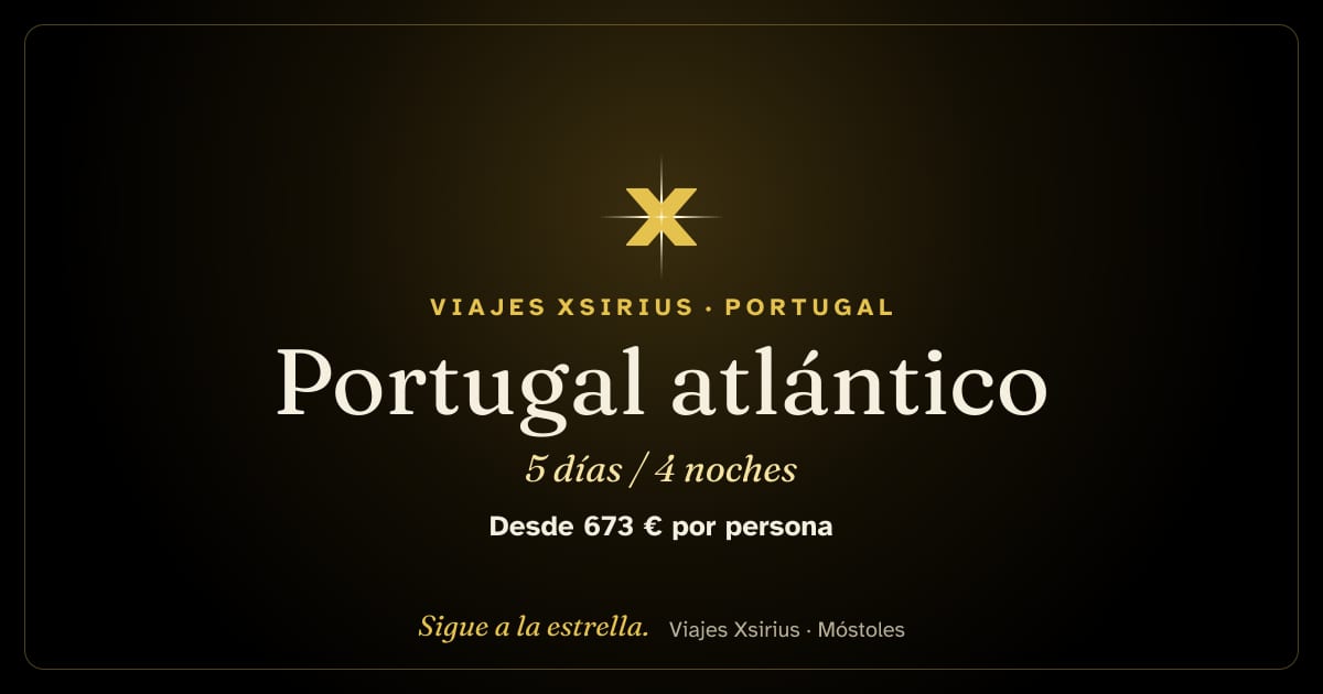 Portugal atlántico: Portugal, 5 días / 4 noches
