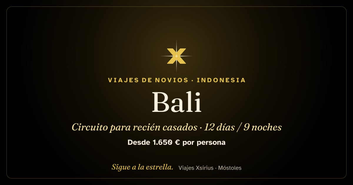 Bali: circuito para recién casados: Indonesia, 12 días / 9 noches