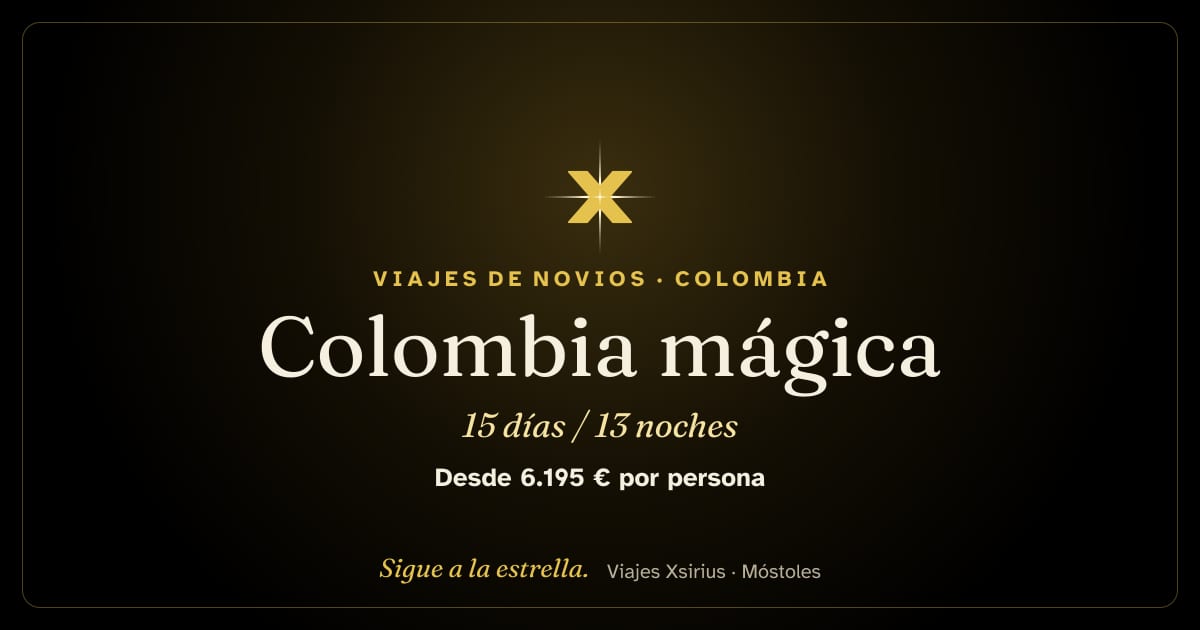 Colombia mágica: Colombia, 15 días / 13 noches