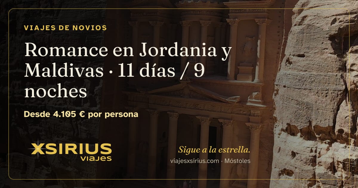 Romance en Jordania y Maldivas: Jordania y Maldivas, 11 días / 9 noches