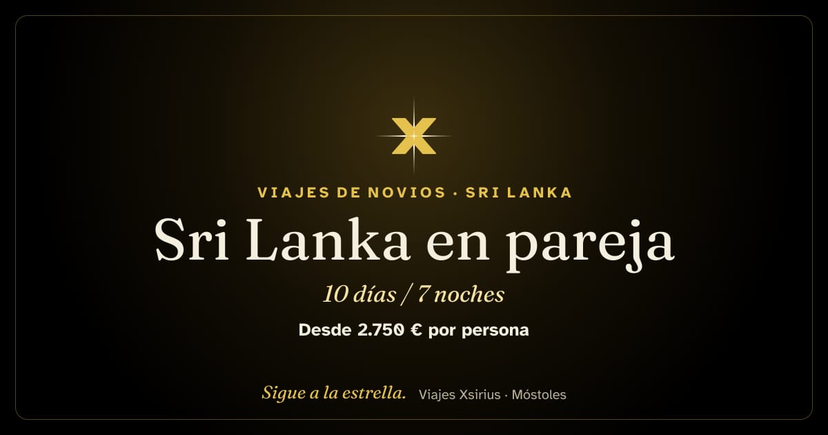 Sri Lanka en pareja: Sri Lanka, 10 días / 7 noches