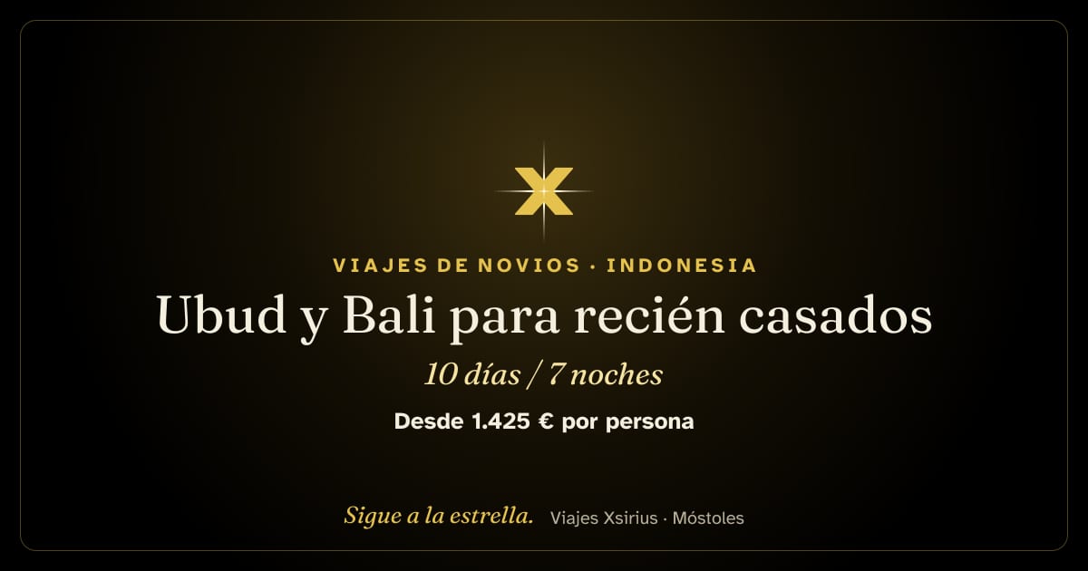 Ubud y Bali para recién casados: Indonesia, 10 días / 7 noches
