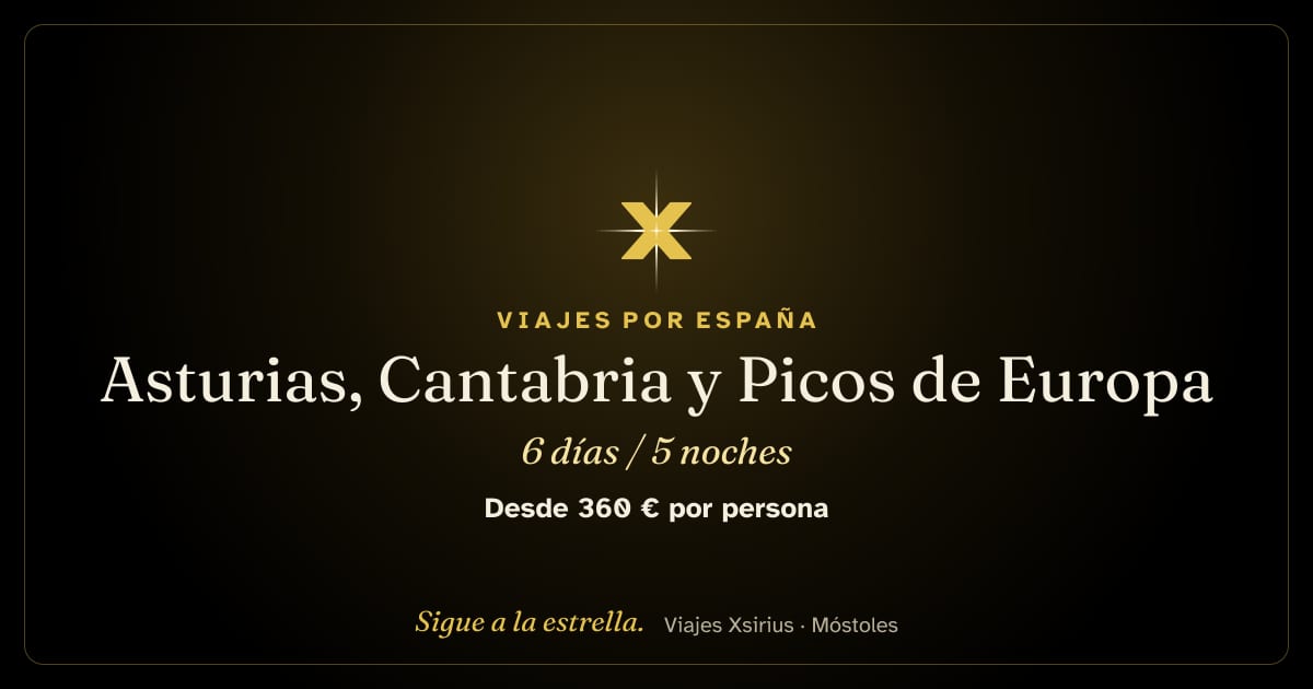 Asturias, Cantabria y Picos de Europa: España (Asturias y Cantabria), 6 días / 5 noches