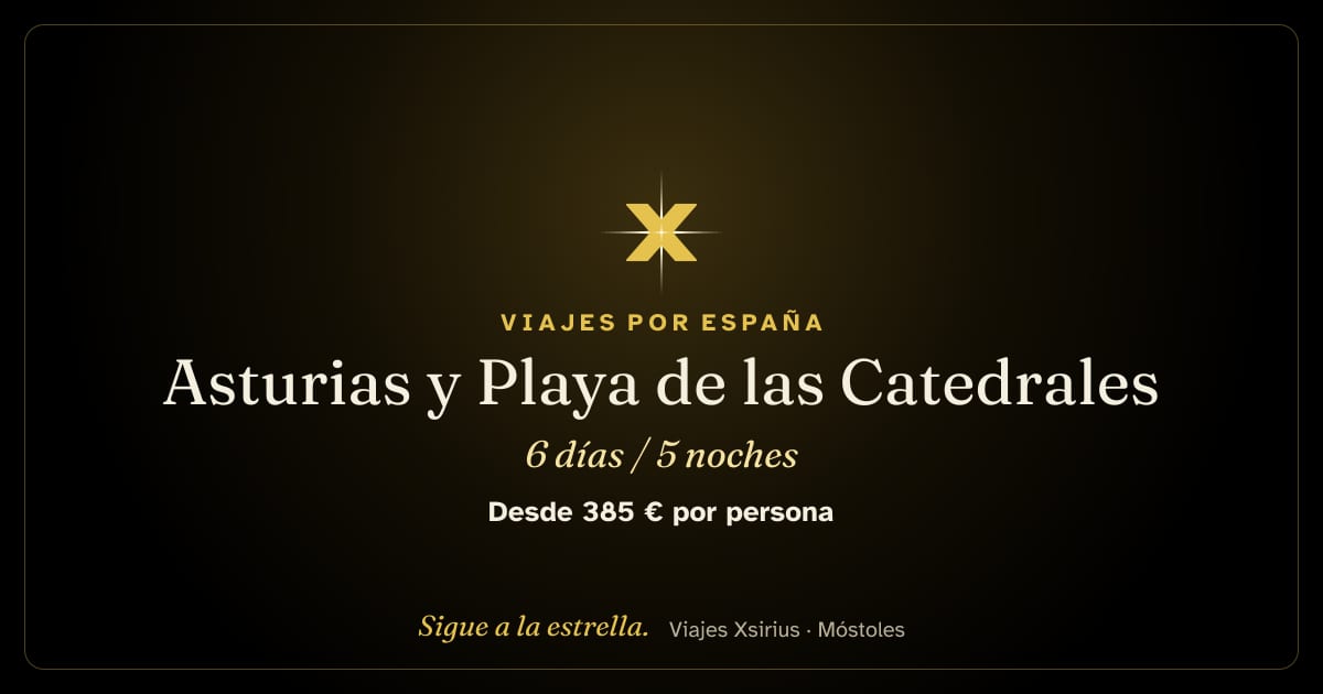 Asturias y Playa de las Catedrales: España (Asturias y la Mariña de Lugo), 6 días / 5 noches