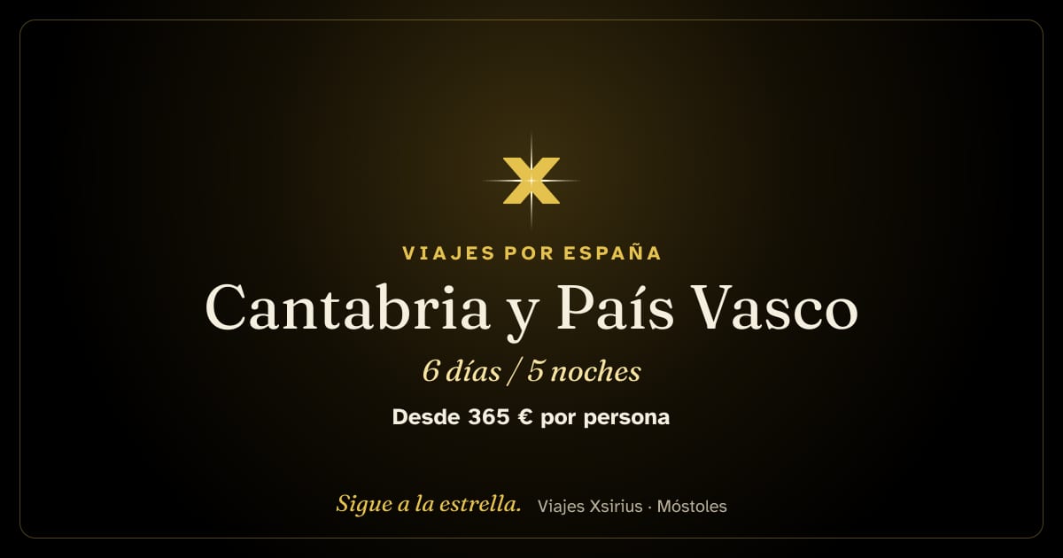Cantabria y País Vasco: España (Cantabria y País Vasco), 6 días / 5 noches
