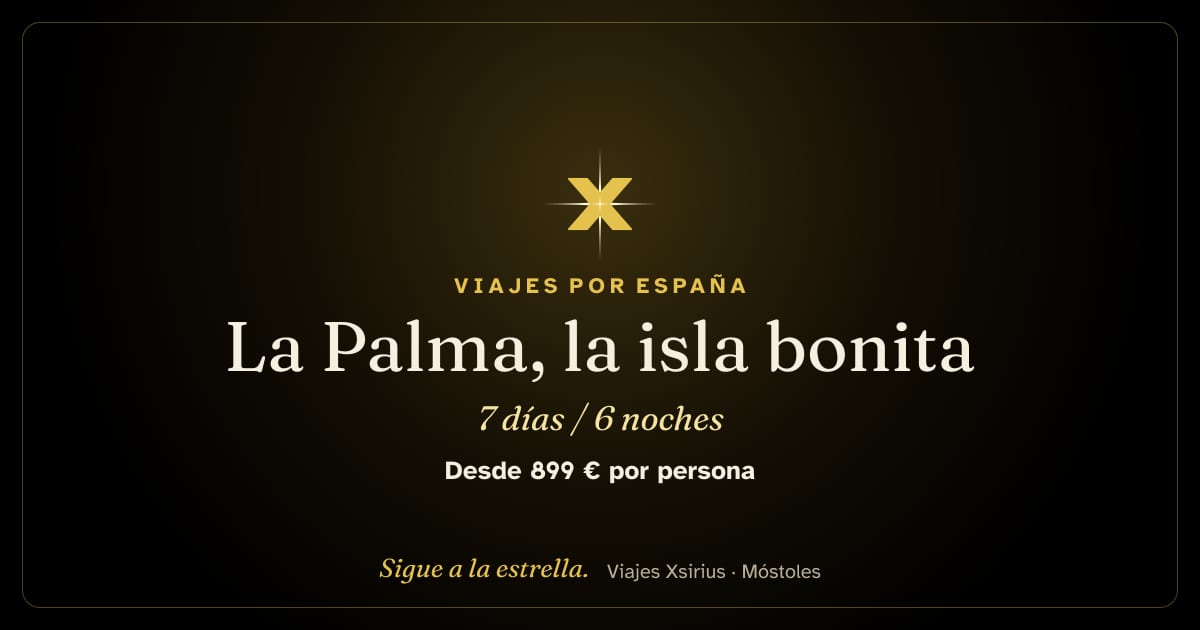 La Palma, la isla bonita: España (La Palma, Canarias), 7 días / 6 noches