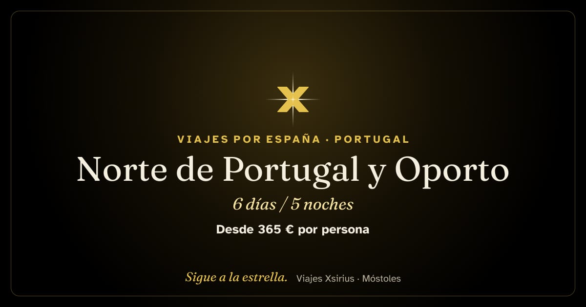 Norte de Portugal y Oporto: Portugal (Oporto, Guimarães, Aveiro y Ovar), 6 días / 5 noches