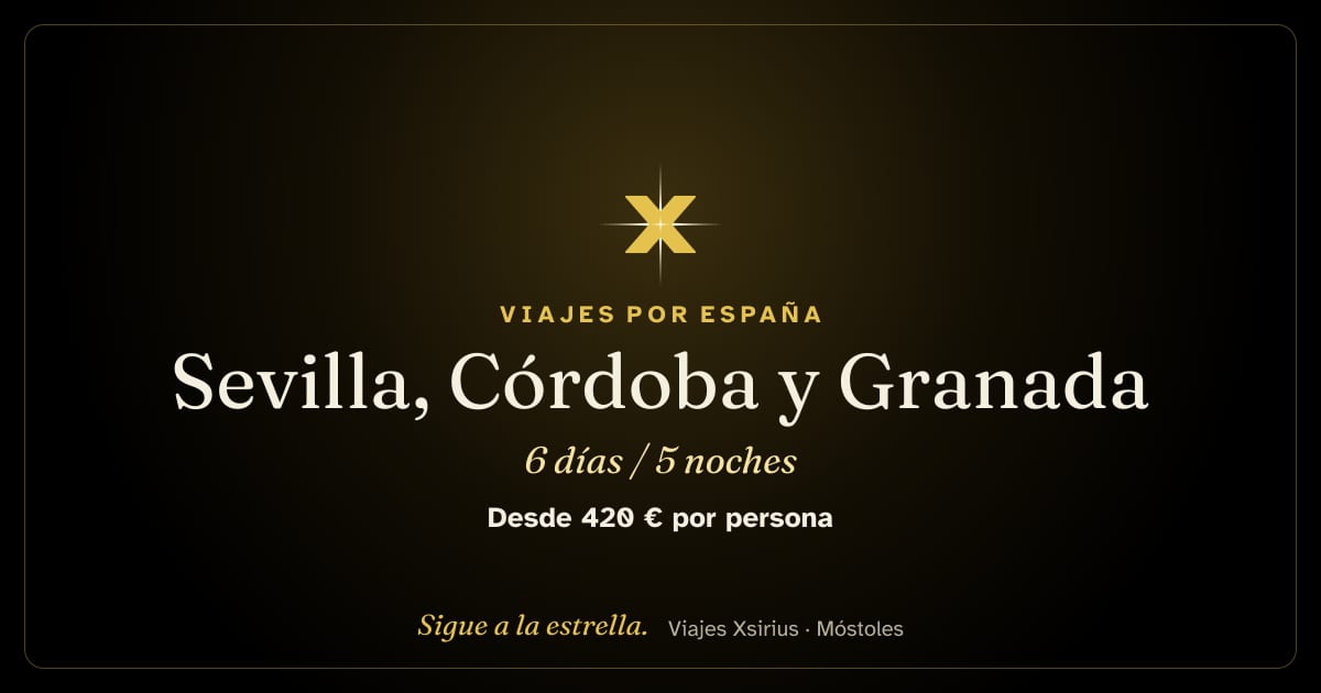 Sevilla, Córdoba y Granada: España (Sevilla, Córdoba y Granada), 6 días / 5 noches