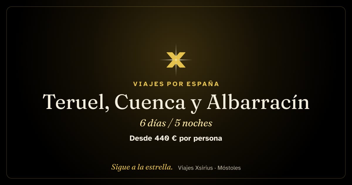 Teruel, Cuenca y Albarracín: España (provincia de Teruel), 6 días / 5 noches