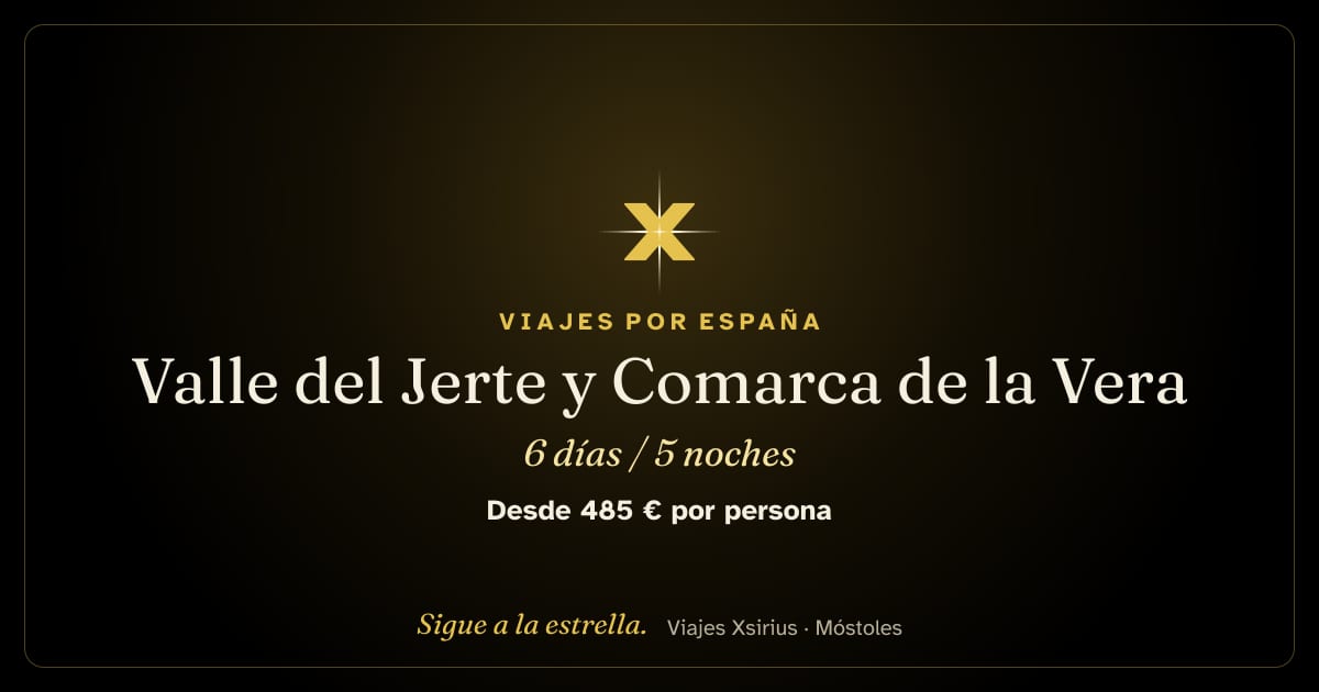 Valle del Jerte y Comarca de la Vera: España (norte de Cáceres y Mérida), 6 días / 5 noches