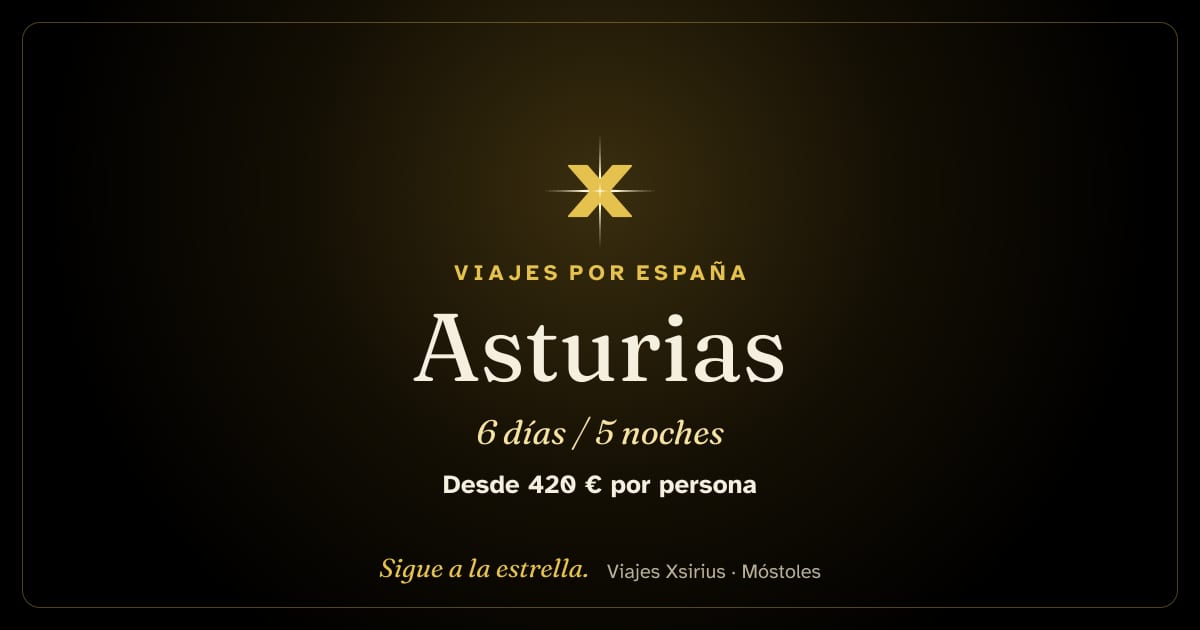 Asturias: España, 6 días / 5 noches