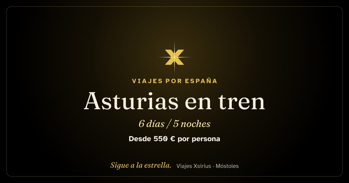 Asturias en tren: España, 6 días / 5 noches