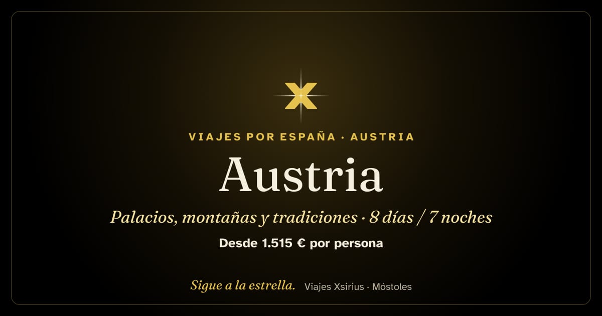 Austria: palacios, montañas y tradiciones: Austria, 8 días / 7 noches