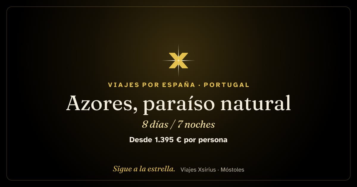 Azores, paraíso natural: Portugal (Azores, isla de São Miguel), 8 días / 7 noches