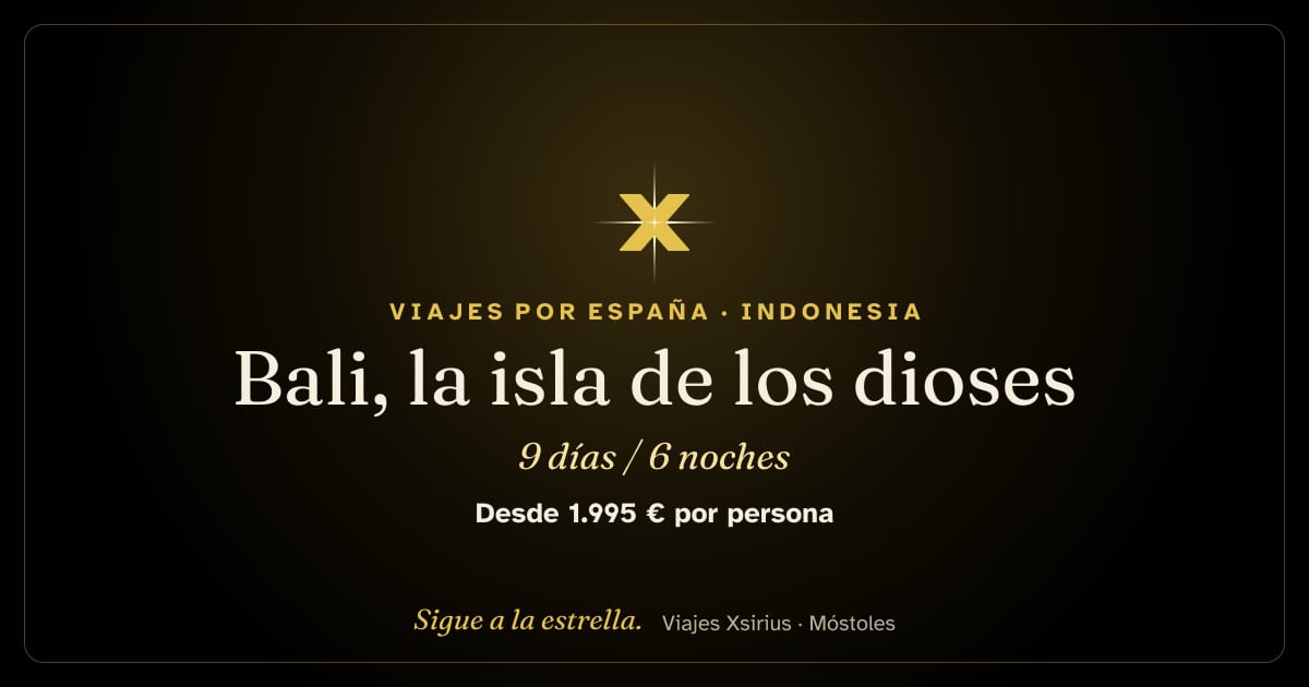 Bali, la isla de los dioses: Indonesia (Bali), 9 días / 6 noches