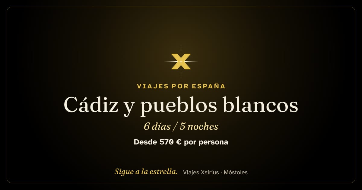 Cádiz y pueblos blancos: España, 6 días / 5 noches