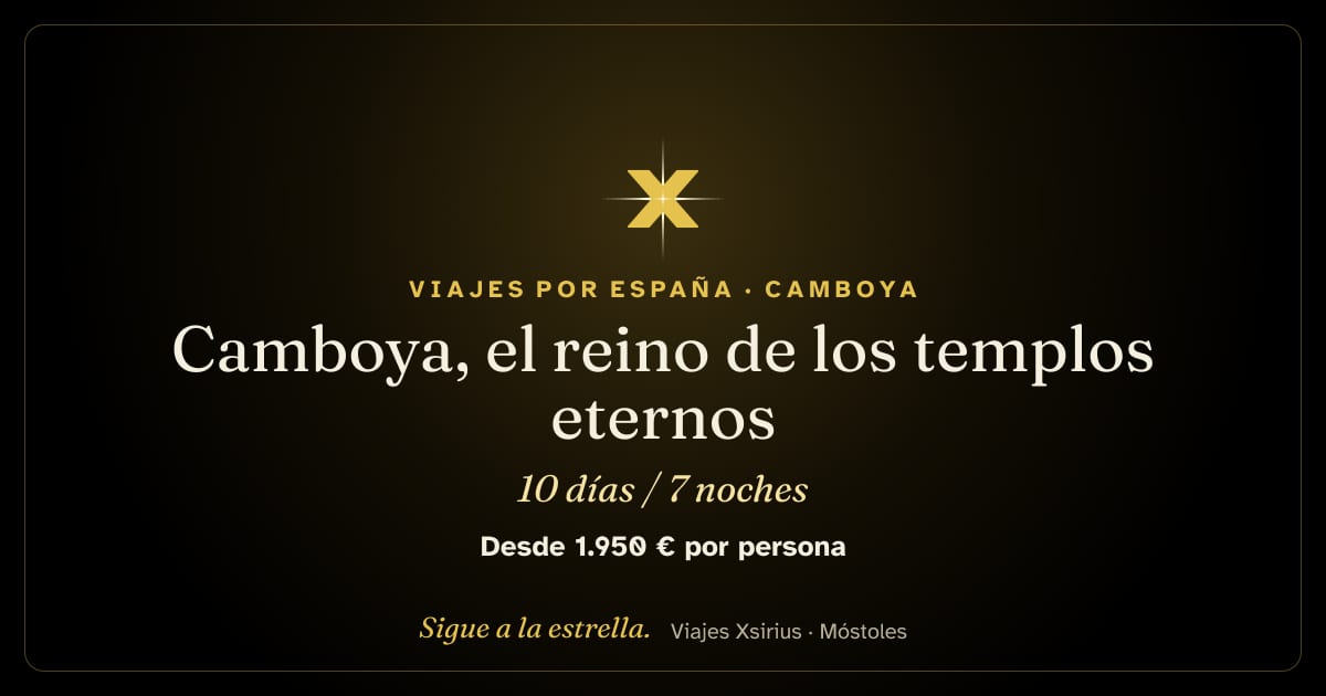 Camboya, el reino de los templos eternos: Camboya, 10 días / 7 noches