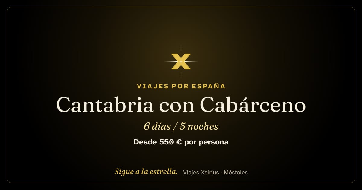 Cantabria con Cabárceno: España, 6 días / 5 noches
