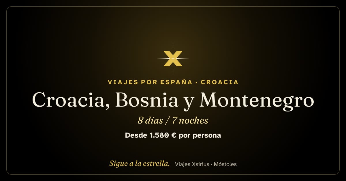 Croacia, Bosnia y Montenegro: undefined, 8 días / 7 noches
