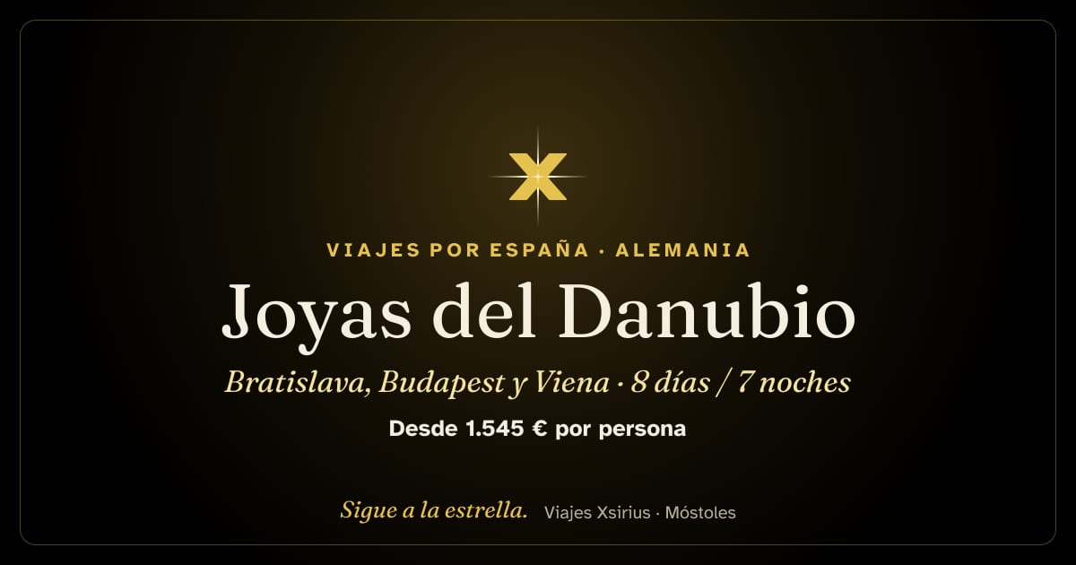Joyas del Danubio: Bratislava, Budapest y Viena: undefined, 8 días / 7 noches
