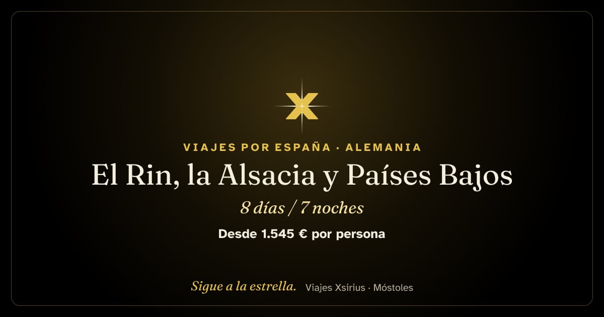 El Rin, la Alsacia y Países Bajos: undefined, 8 días / 7 noches
