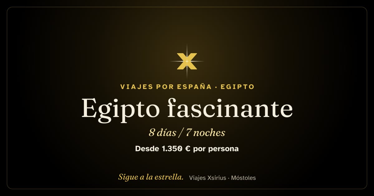 Egipto fascinante: Egipto, 8 días / 7 noches