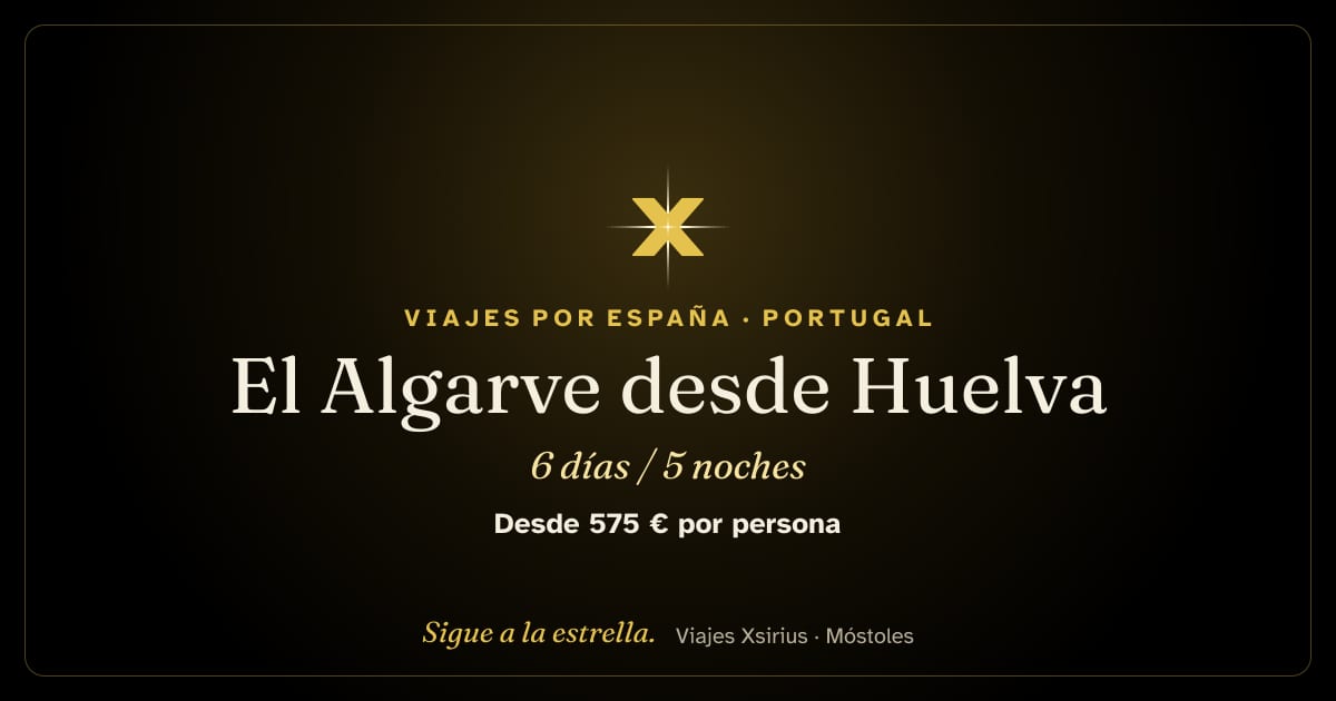El Algarve desde Huelva: España, Portugal, 6 días / 5 noches