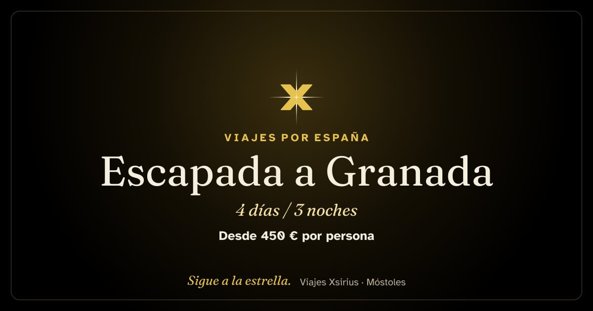 Escapada a Granada: España, 4 días / 3 noches