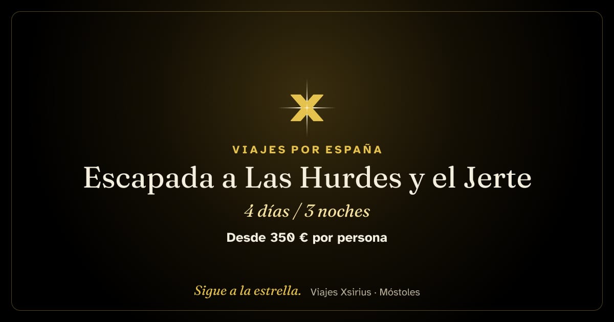 Escapada a Las Hurdes y el Jerte: España, 4 días / 3 noches
