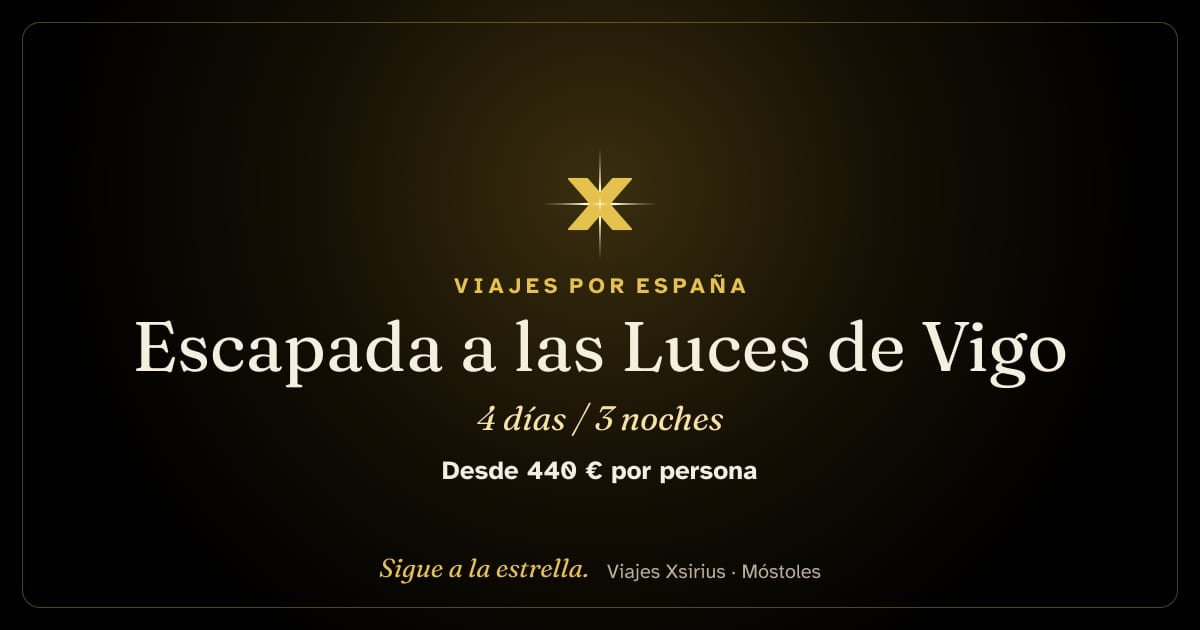 Escapada a las Luces de Vigo: España, 4 días / 3 noches