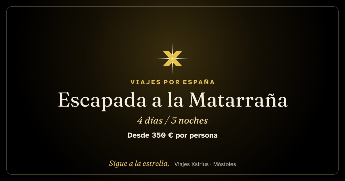 Escapada a la Matarraña: España, 4 días / 3 noches