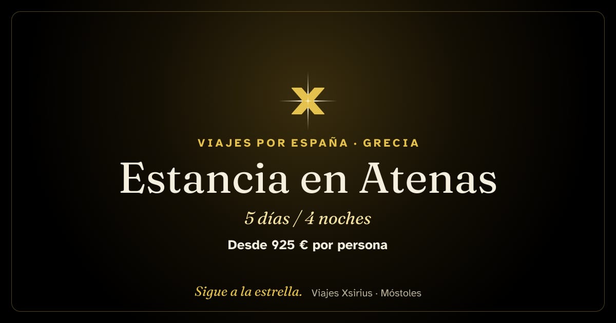 Estancia en Atenas: Grecia, 5 días / 4 noches