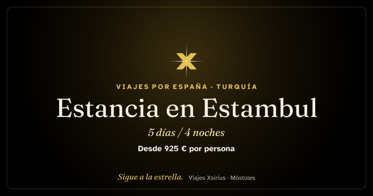 Estancia en Estambul: Turquía, 5 días / 4 noches