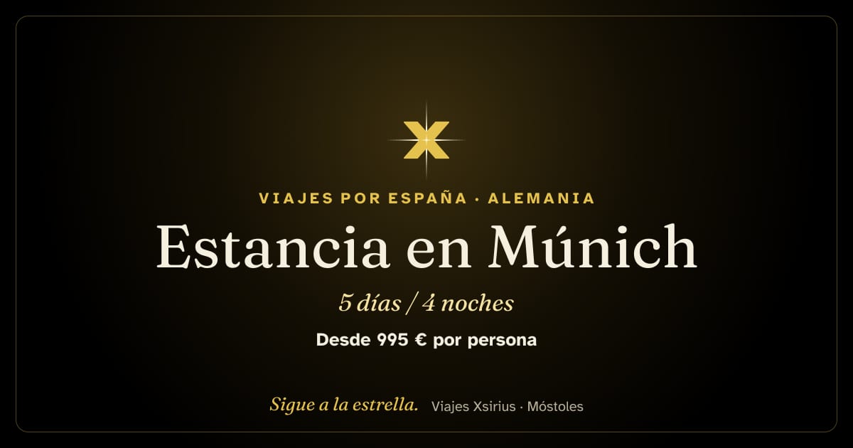 Estancia en Múnich: Alemania y Austria, 5 días / 4 noches