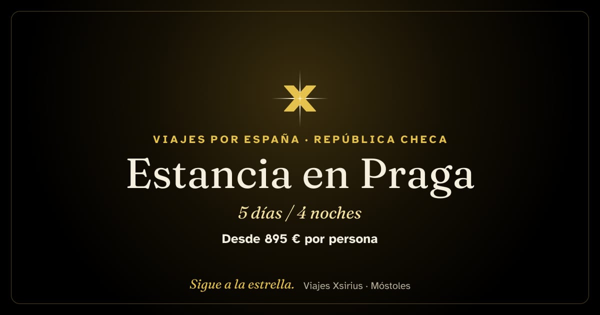 Estancia en Praga: República Checa, 5 días / 4 noches