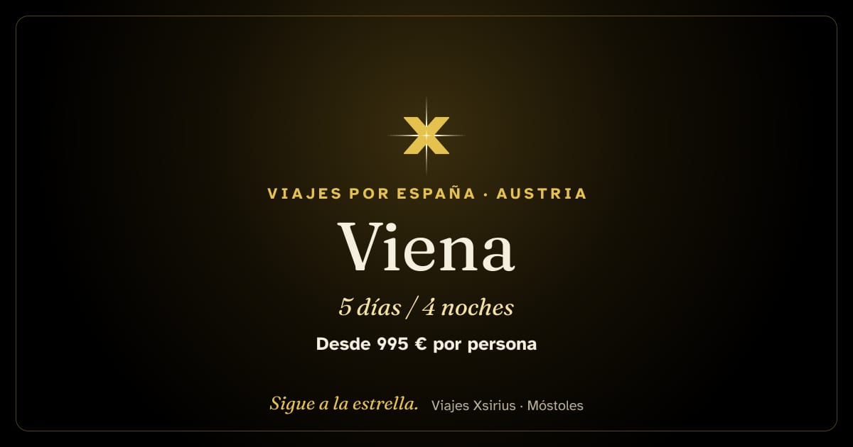 Viena: Austria, 5 días / 4 noches