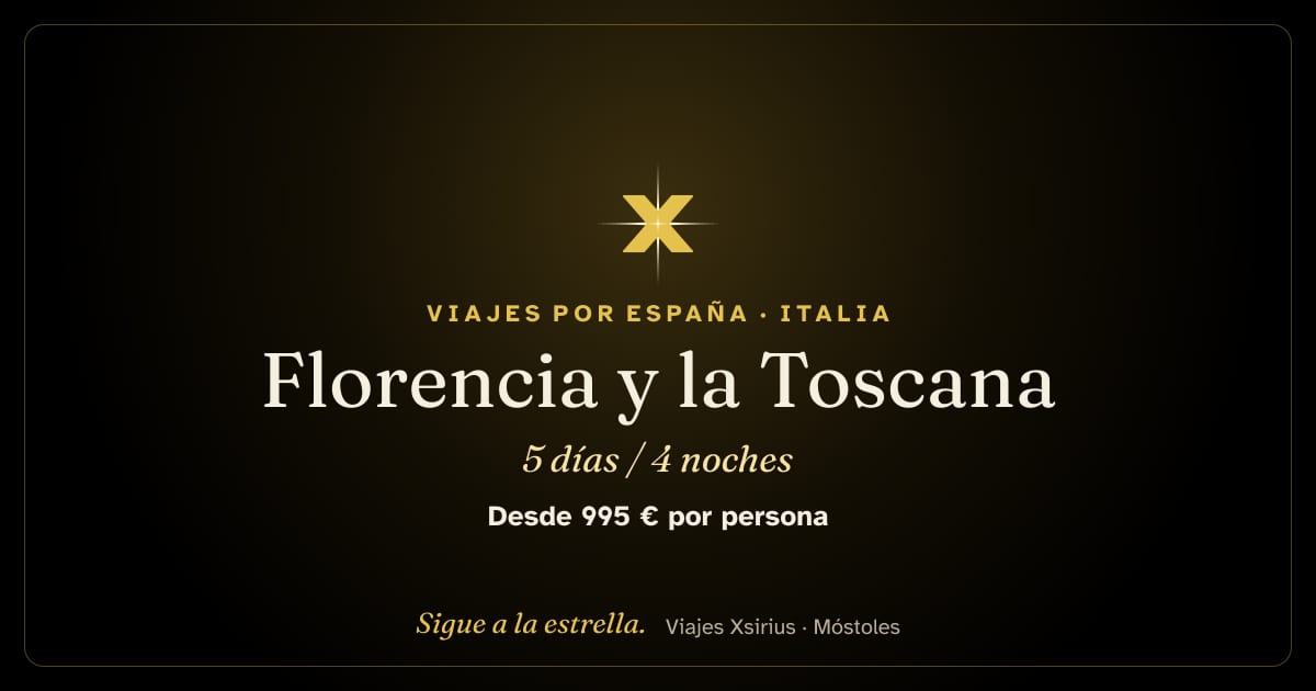 Florencia y la Toscana: Italia, 5 días / 4 noches