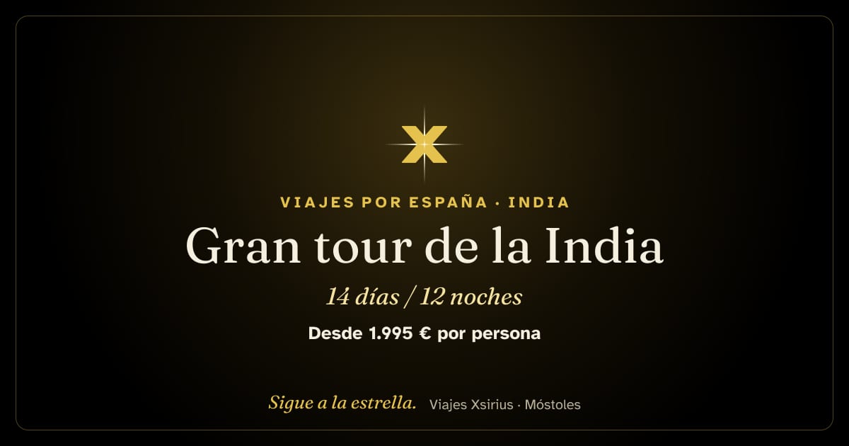 Gran tour de la India: India, 14 días / 12 noches
