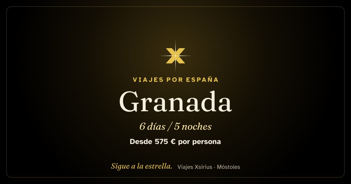 Granada: España, 6 días / 5 noches