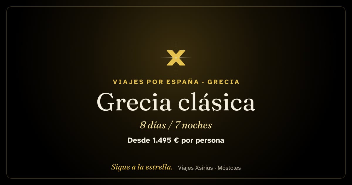 Grecia clásica: undefined, 8 días / 7 noches