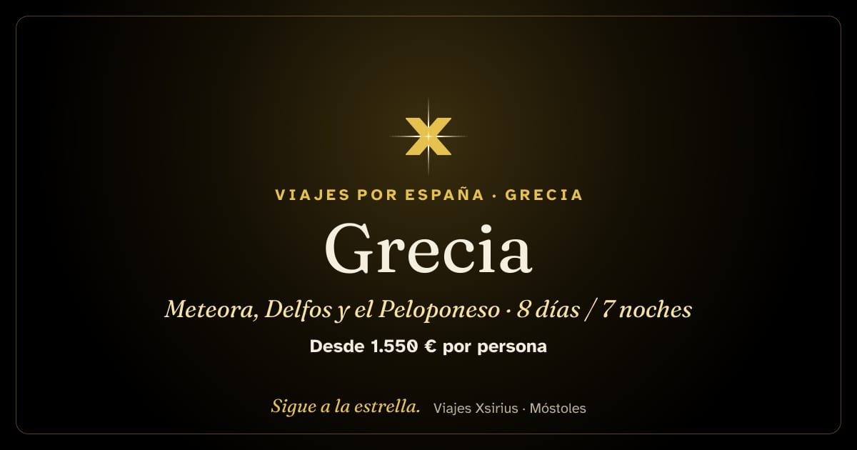 Grecia: Meteora, Delfos y el Peloponeso: undefined, 8 días / 7 noches